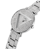 Buy Shop Guess Trend Diamonds Silver Dial Silver Steel Strap Watch for Women - GW0512L1 USA Online