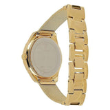 Buy Shop Guess Tri Glitz Quartz Diamonds Gold Dial Gold Mesh Bracelet Watch For Women - W1142L2 USA Online