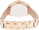 Buy Shop Guess Tri Glitz Quartz Diamonds Rose Gold Dial Rose Gold Mesh Bracelet Watch For Women - W1142L4 USA Online
