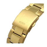 Buy Shop Guess Trophy Diamonds Black Dial Gold Steel Strap Watch for Men - GW0390G2 USA Online