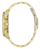 Buy Shop Guess Trophy Diamonds Black Dial Gold Steel Strap Watch for Men - GW0390G2 USA Online