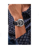 Buy Shop Guess Trophy Multifunction Black Dial Black Rubber Strap Watch for Men - GW0333G1 USA Online