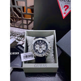 Buy Shop Guess Trophy Multifunction Black Dial Black Rubber Strap Watch for Men - GW0333G1 USA Online