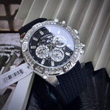Buy Shop Guess Trophy Multifunction Black Dial Black Rubber Strap Watch for Men - GW0333G1 USA Online