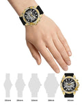 Buy Shop Guess Trophy Multifunction Black Dial Black Rubber Strap Watch for Men - GW0333G2 USA Online