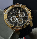 Buy Shop Guess Trophy Multifunction Black Dial Black Rubber Strap Watch for Men - GW0333G2 USA Online