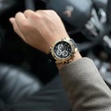 Buy Shop Guess Trophy Multifunction Black Dial Black Rubber Strap Watch for Men - GW0333G2 USA Online