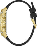 Buy Shop Guess Trophy Multifunction Black Dial Black Rubber Strap Watch for Men - GW0333G2 USA Online
