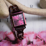 Buy Shop Guess Vanity Analog Purple Dial Purple Steel Strap Watch For Women - W1029L4 USA Online