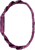 Buy Shop Guess Vanity Analog Purple Dial Purple Steel Strap Watch For Women - W1029L4 USA Online