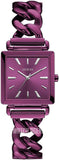 Buy Shop Guess Vanity Analog Purple Dial Purple Steel Strap Watch For Women - W1029L4 USA Online