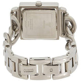 Buy Shop Guess Vanity Diamonds White Dial Silver Steel Strap Watch for Women - W1030L1 USA Online