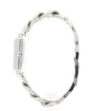 Buy Shop Guess Vanity Diamonds White Dial Silver Steel Strap Watch for Women - W1030L1 USA Online