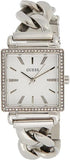 Buy Shop Guess Vanity Diamonds White Dial Silver Steel Strap Watch for Women - W1030L1 USA Online