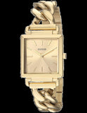 Buy Shop Guess Vanity Gold Dial Gold Steel Strap Watch for Women - W1029L2 USA Online