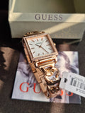Buy Shop Guess Vanity Rose Gold Dial Rose Gold Steel Strap Watch for Women - W1029L3 USA Online