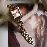Buy Shop Guess Vanity Rose Gold Dial Rose Gold Steel Strap Watch for Women - W1029L3 USA Online