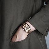Buy Shop Guess Vanity Rose Gold Dial Rose Gold Steel Strap Watch for Women - W1029L3 USA Online