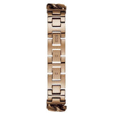 Buy Shop Guess Vanity Rose Gold Dial Rose Gold Steel Strap Watch for Women - W1029L3 USA Online