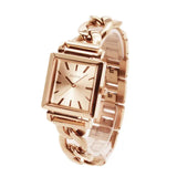 Buy Shop Guess Vanity Rose Gold Dial Rose Gold Steel Strap Watch for Women - W1029L3 USA Online