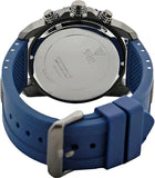 Buy Shop Guess Velocity Blue Dial Blue Rubber Strap Watch for Men - W0599G2 USA Online
