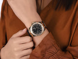 Buy Shop Guess Venus Diamonds Black Dial Black Rubber Strap Watch for Women - GW0118L1 USA Online