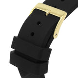 Buy Shop Guess Venus Diamonds Black Dial Black Rubber Strap Watch for Women - GW0118L1 USA Online