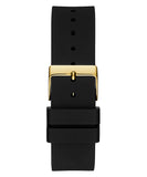 Buy Shop Guess Venus Diamonds Black Dial Black Rubber Strap Watch for Women - GW0118L1 USA Online