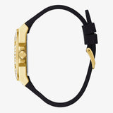 Buy Shop Guess Venus Diamonds Black Dial Black Rubber Strap Watch for Women - GW0118L1 USA Online