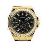 Buy Shop Guess Venus Diamonds Black Dial Black Rubber Strap Watch for Women - GW0118L1 USA Online