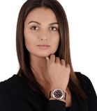 Buy Shop Guess Venus Diamonds Black Dial Black Rubber Strap Watch for Women - GW0118L2 USA Online