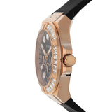 Buy Shop Guess Venus Diamonds Black Dial Black Rubber Strap Watch for Women - GW0118L2 USA Online