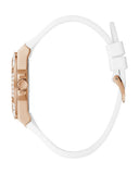 Buy Shop Guess Venus Diamonds White Dial White Rubber Strap Watch for Women - GW0118L4 USA Online