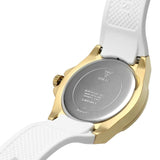 Buy Shop Guess Venus Diamonds White Dial White Rubber Strap Watch for Women - GW0118L5 USA Online