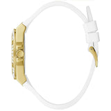 Buy Shop Guess Venus Diamonds White Dial White Rubber Strap Watch for Women - GW0118L5 USA Online