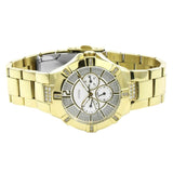 Buy Shop Guess Vista Diamonds Gold Dial Gold Steel Strap Watch for Women - W13573L1 USA Online