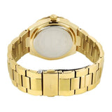Buy Shop Guess Viva Diamonds Gold Dial Gold Steel Strap Watch for Women - W0111L2 USA Online