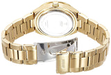 Buy Shop Guess Viva Diamonds Gold Dial Gold Steel Strap Watch for Women - W0111L2 USA Online