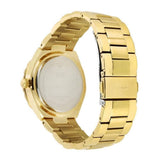 Buy Shop Guess Viva Diamonds Gold Dial Gold Steel Strap Watch for Women - W0111L2 USA Online