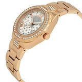 Buy Shop Guess Viva Diamonds Gold Dial Gold Steel Strap Watch for Women - W0111L2 USA Online