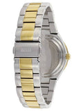 Buy Shop Guess Viva Diamonds Silver Dial Two Tone Steel Strap Watch for Women - W0111L5 USA Online