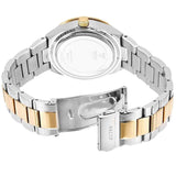 Buy Shop Guess Viva Diamonds Silver Dial Two Tone Steel Strap Watch for Women - W0111L5 USA Online