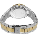 Buy Shop Guess Viva Diamonds Silver Dial Two Tone Steel Strap Watch for Women - W0111L5 USA Online