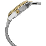Buy Shop Guess Viva Diamonds Silver Dial Two Tone Steel Strap Watch for Women - W0111L5 USA Online