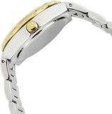 Buy Shop Guess Viva Diamonds Silver Dial Two Tone Steel Strap Watch for Women - W0111L5 USA Online