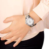Buy Shop Guess Viva Quartz Silver Dial Silver Steel Strap Watch For Women - W0111l1 USA Online