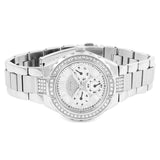Buy Shop Guess Viva Quartz Silver Dial Silver Steel Strap Watch For Women - W0111l1 USA Online
