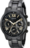 Buy Shop Guess Classic Multi-Function Black Dial Black Steel Strap Watch For Women - W0330L15 USA Online