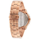 Buy Shop Guess Dazzler Diamonds Silver Dial Rose Gold Steel Strap Watch for Women - W0335L3 USA Online