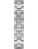 Buy Shop Guess Water Pro Diamonds Silver Dial Silver Steel Strap Watch For Women - G75511M USA Online